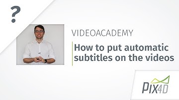 Translating the Pix4Dmapper Video Tutorial: How to turn on multi-language subtitles on Youtube