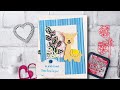 DIY How to Make LAMA Valentines day Card with Cute Polaroid Cutting Die - Easy and Fast