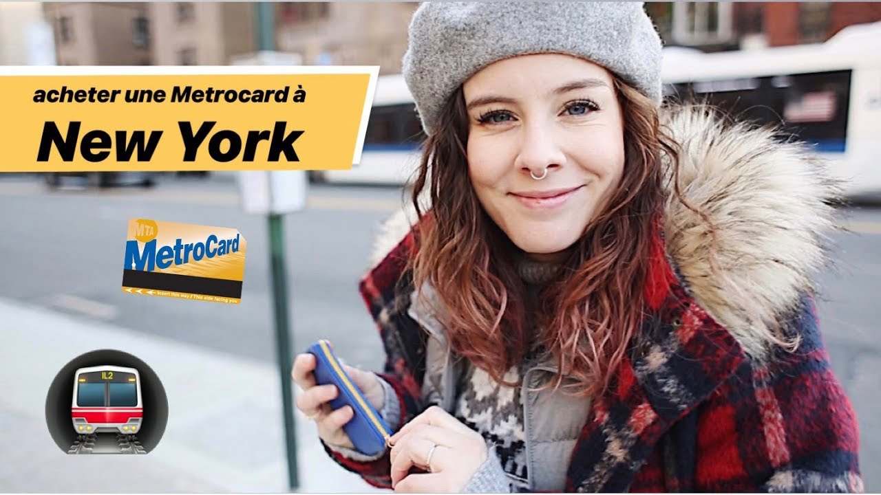 Comment acheter une carte de métro (Metrocard) à New York ? 🚇| Harmony Lu