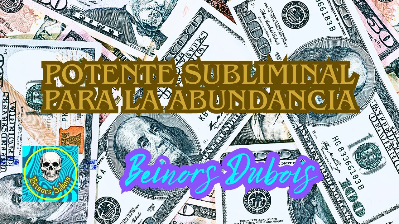 Potente Audio Subliminal Para La Abundancia - YouTube