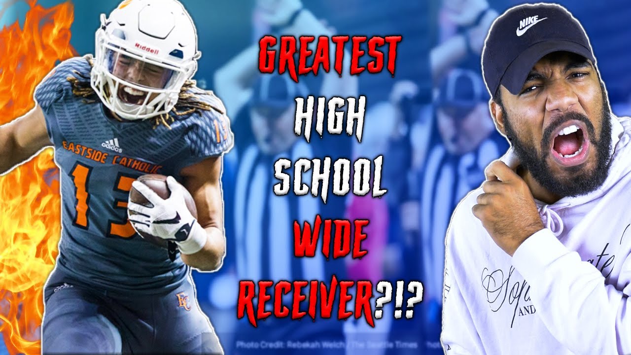 THE BEST HIGH SCHOOL WIDE RECEIVER I'VE EVER SEEN!!! I Sharpe Sports