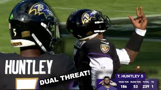 Tyler Huntley Saved The Ravens Season Full Highlights Vs Bears