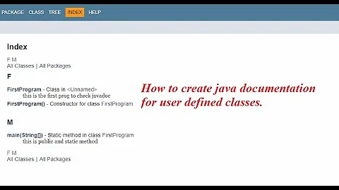 Documentation comments || usage of Javadoc || creating  java doc html page || Identifiers