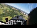 strong wind approach with P92 Tecnam
