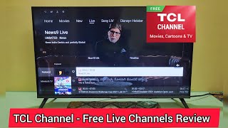 TCL Channel on iFFALCON TV / TCL TV | 'TCL Channel' App Live free TV Channels - Review | PART-4 screenshot 4