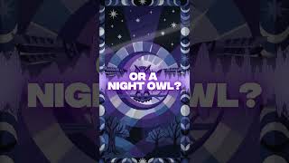 Morning Bird or Night Owl? #wemix #wemixed #makemusic #pickyourside #morningperson #nightowl