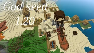 best 1.20 seed in Minecraft bedrock village/pillage/nether/shipwreck seed in description#minecraft