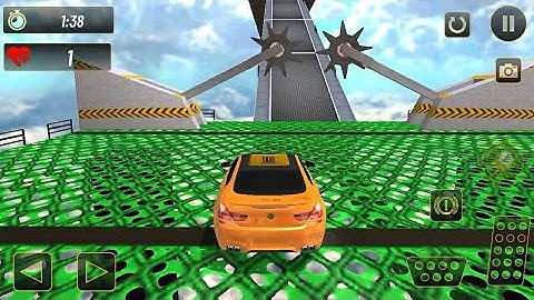 Real Taxi Car Stunts 3D: Impossible Ramp Car Stunt #2 - Android Gameplay