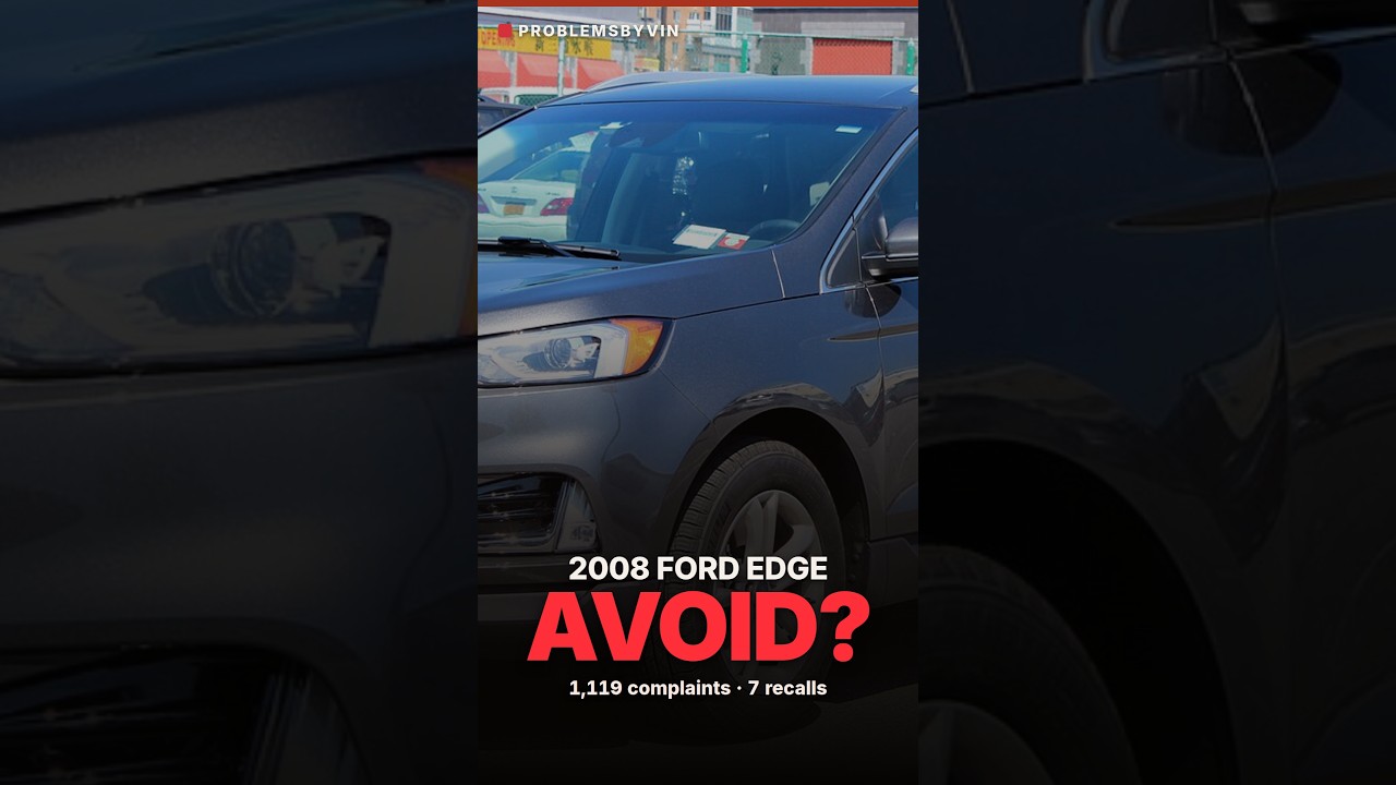2008 Ford Edge problems — video thumbnail