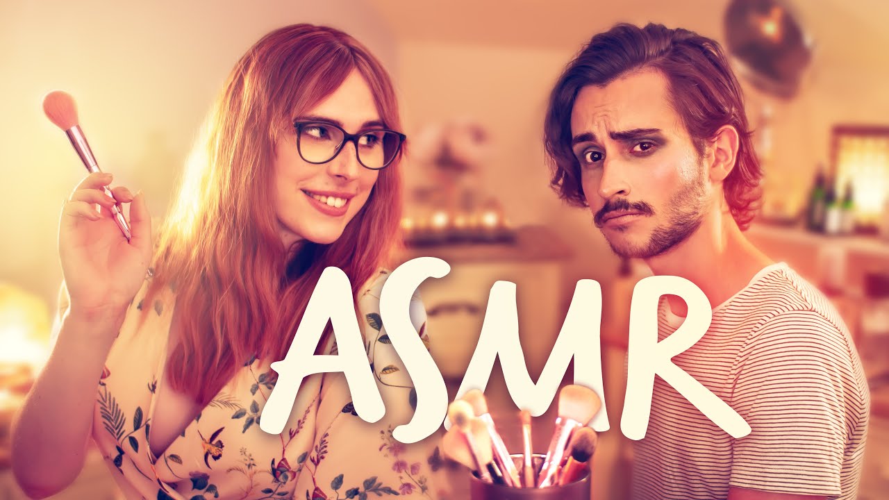 ASMR Roleplay 💄My British Girlfriend does my MAKEUP (Parody ft. AvaSMR ...