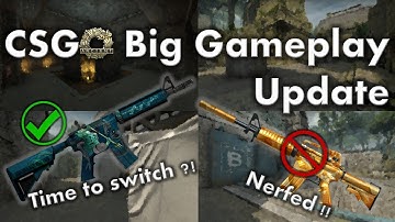 CS:GO Big UPDATE : M4A1-S nerfed and Ancient rework; Inferno Bomb damage surged