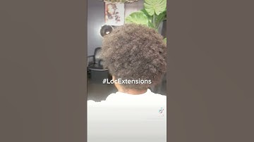 Short Loc Extensions #floridastylist #locs #palatka #dreads #locextensions