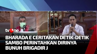 Ceritakan Skenario, Eliezer: Sambo Tanya ke Saya, Sudah Isi Senjata Mu? | BN tvOne