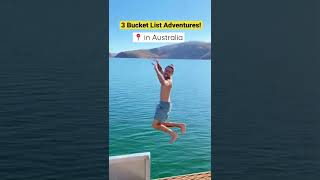 Australia Bucket List Adventures! #travelaustralia #australia #travel #shorts