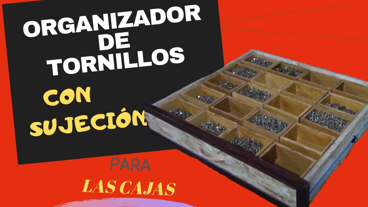 Organizadores de tornillos