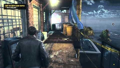 Quantum Break - Port Donnelly Bridge: Chronon Source Location, College Kid Gets Jack Caught Cutscene