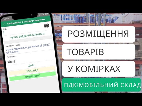 Розміщення товарів у