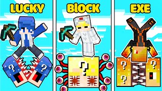 Tô Gà Thử Thách 24H Đập Lucky Block Exe Siêu Kinh Dị Trong Minecrafttô Gà Lucky Blockexe
