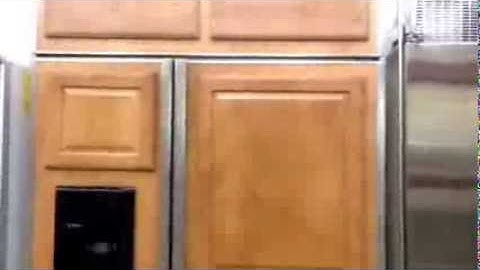 GE monogram 48 inch custom panel refrigerator