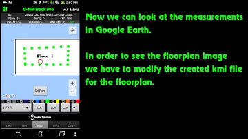 G-NetTrack Pro - instant floorplan load