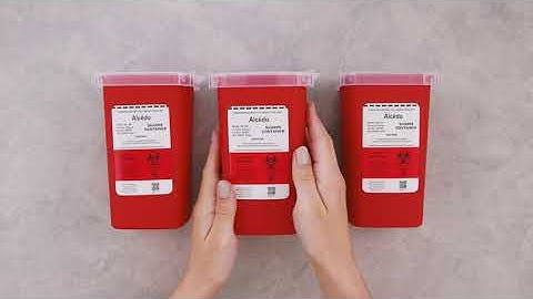 Alcedo 1 QT Sharps Container