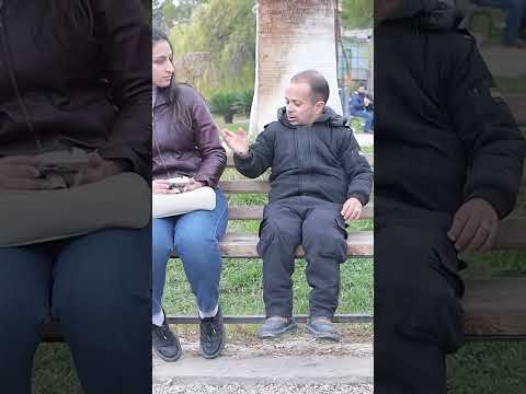 ابو عبدو لسانه بلاه مع البنت