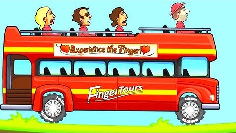 Hill Climb Racing - GameplayWalkthrough Part 11 - Tourist Bus (iOS, Android)