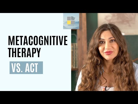 Metacognitive Therapy vs.