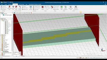 microstrip Coupled Line bandpass filter design in cst