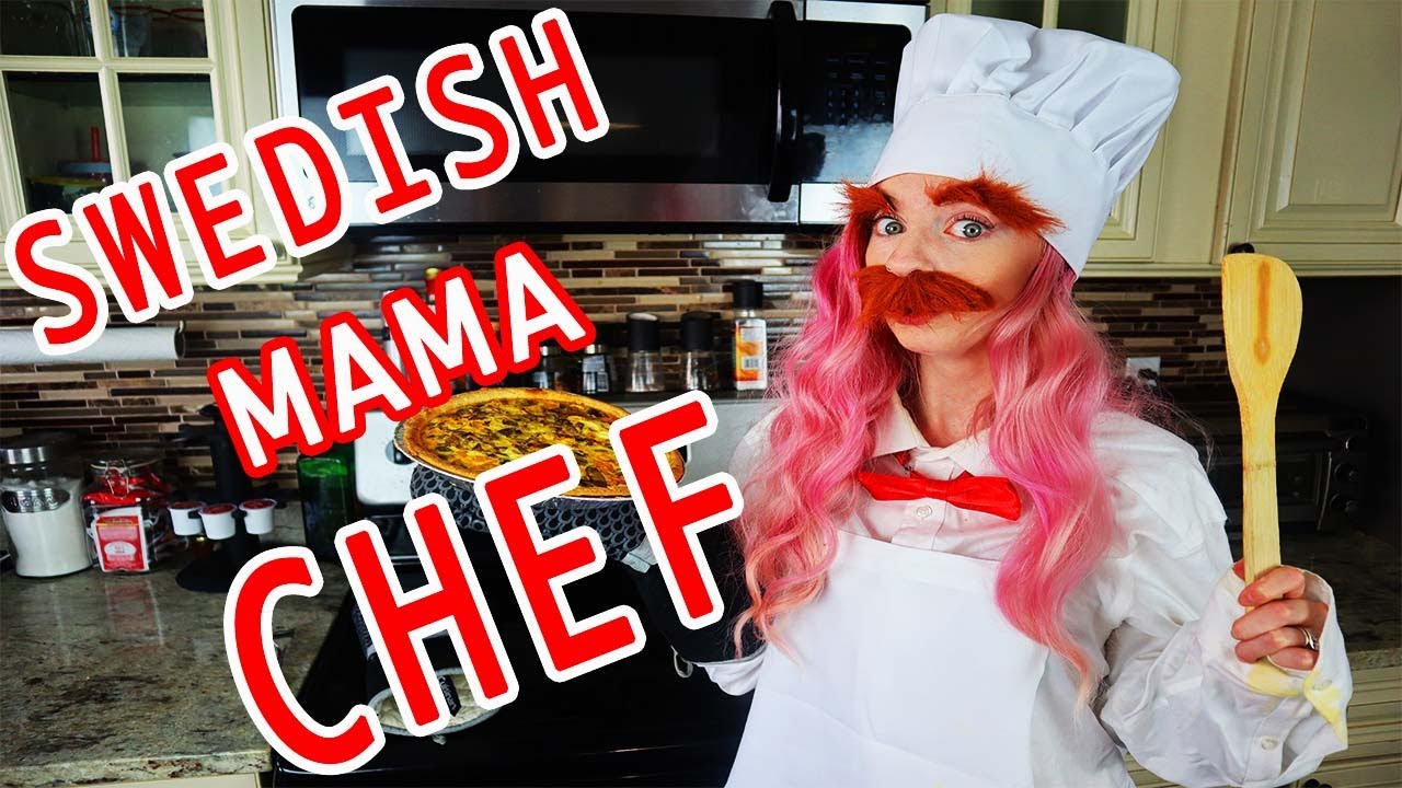 SWEDISH MAMA CHEF MAKES QUICHE YouTube