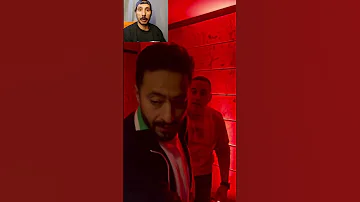 الجن صخر يفاجئ حماده هلال في الحمام كواليس مسلسل المداح 