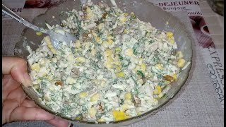 Салат с сухариками Салат с сухариками