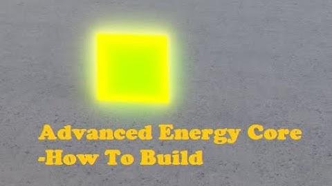 Factory Simulator Roblox - How to build - Tier 5 [Compressed] - Advanced Energy Core