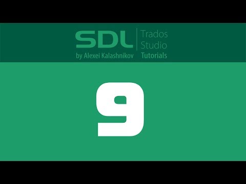 9 SDL Trados Studio : 문서 정렬, ABBYY Lingvo 사전, 결론