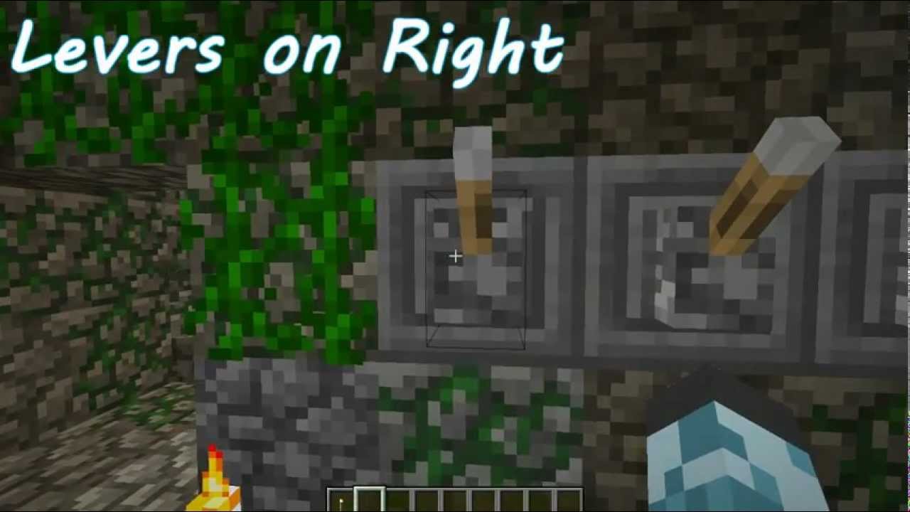 How to Solve the Lever Puzzle in Jungle Temples (Minecraft 1.3) - YouTube