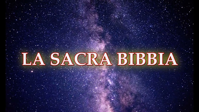 LA SACRA BIBBIA audiolibro 