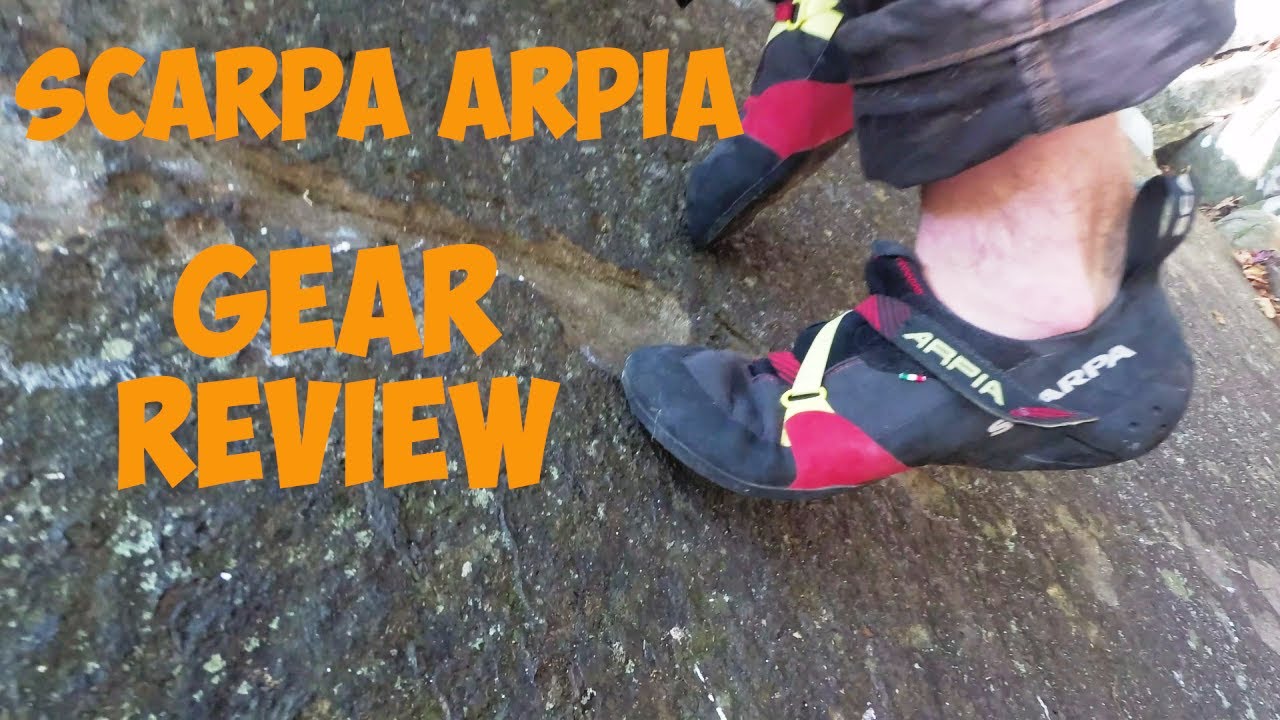 scarpa arpia rock shoes