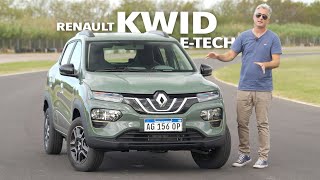 Renault Kwid ETech  Test  Matías Antico  TN Autos