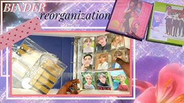🦋 Reorganizing My Photocard Collection : Adding a New Boy Group binder