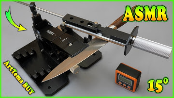 ALIEXPRESS DIAMONDS vs Xarilk GEN2 ▶︎ How to sharpen a KNIFE & Get RAZOR SHAR Real Time Test 🎙️ ASMR