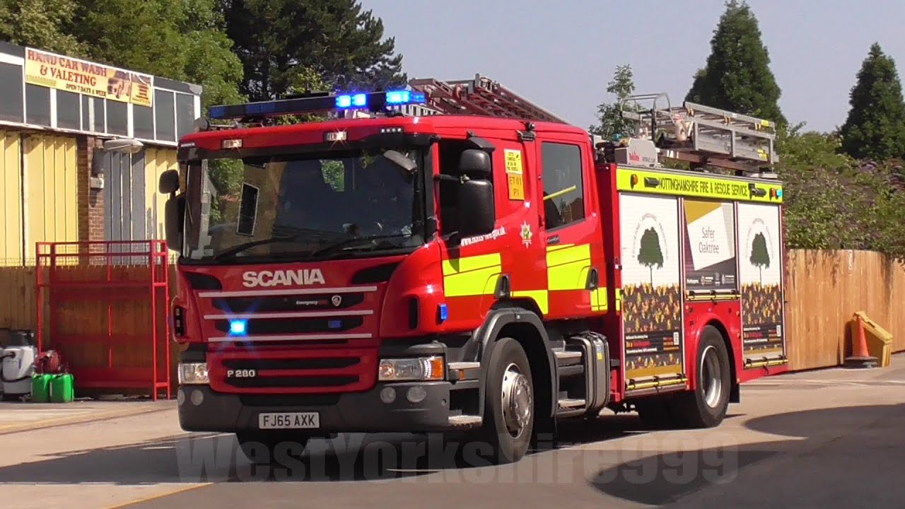 Fire Rescue Youtube Mansfield Pump Mock Response | Nottinghamshire Fire & Rescue - YouTube