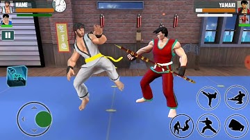 tag team karate fighting game