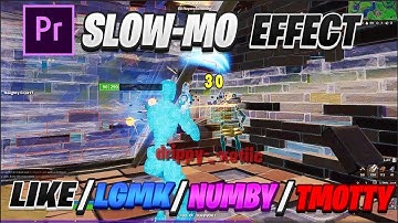 How To Edit Like LMGK (Slow Motion Effect) - Premiere Pro