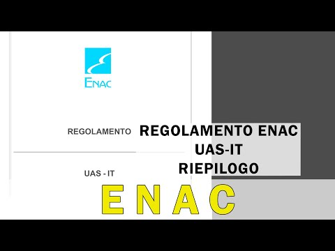 Il Regolamento UAS-IT di ENAC: riepilogo delle regole