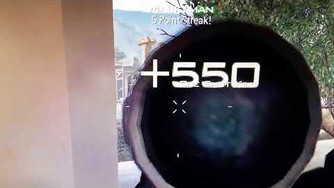 MW3 Sniper Double kill with one shot