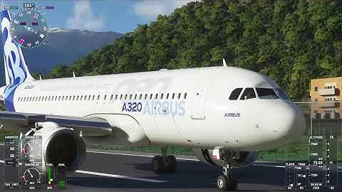 Landing Challenge Epic Paro VQPR, Kingdom of Bhutan - MSFS 2020