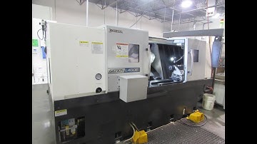 Okuma Genos L400E 2-Axis CNC Lathe With 10" Chuck, Tailstock