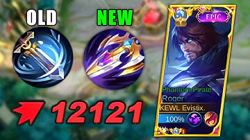 WHEN TOP 1 GLOBAL ROGER TRY DANGEROUS SEA HALBERD BUILD🔥(MUST WATCH) | MLBB