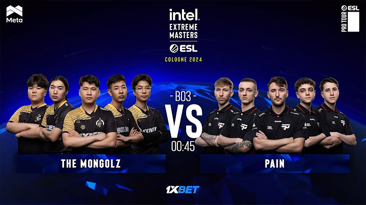 MONGOLZ vs PAIN - IEM Cologne 2024 - Group Stage - BO3 - MN cast