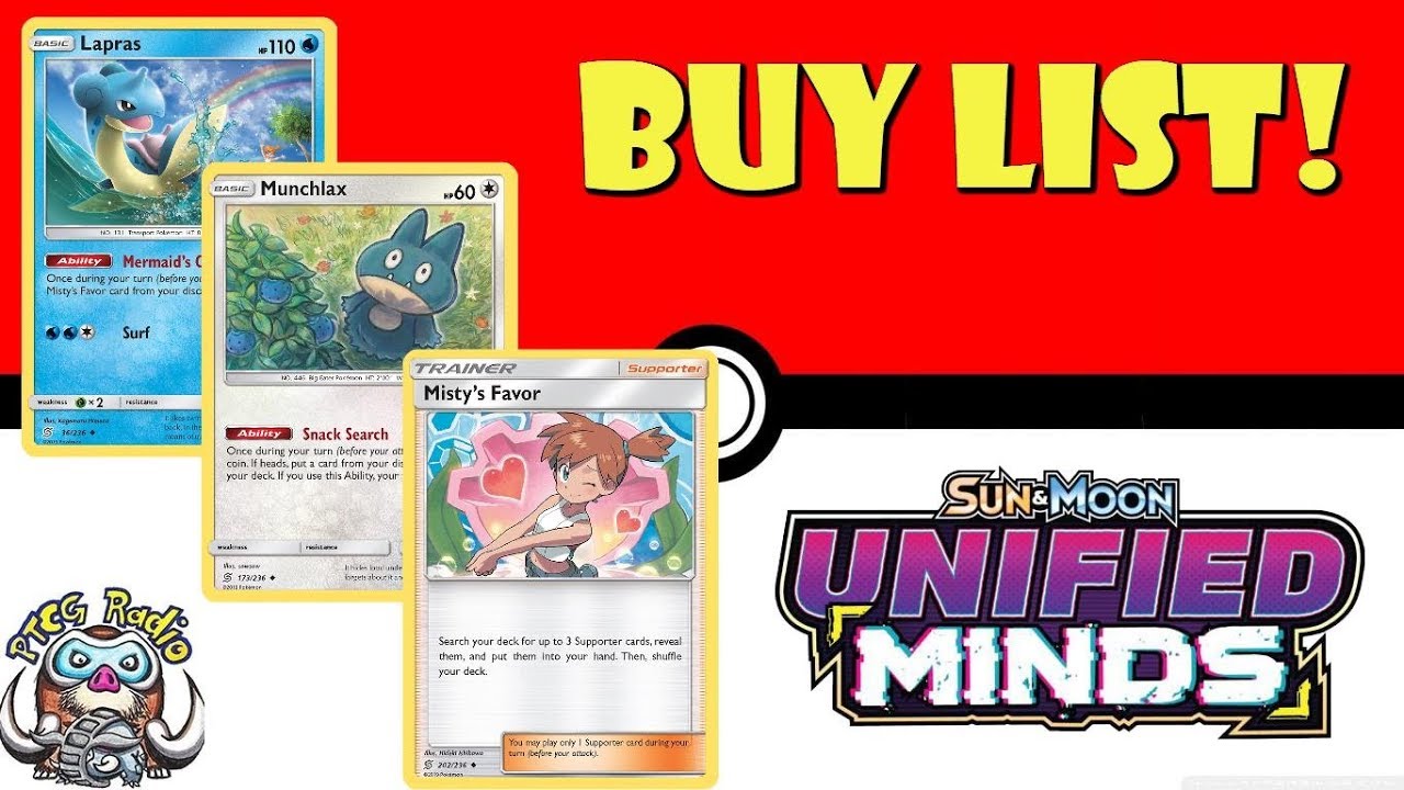 Pokemon Images: Pokemon Tcg Unified Minds Card List
